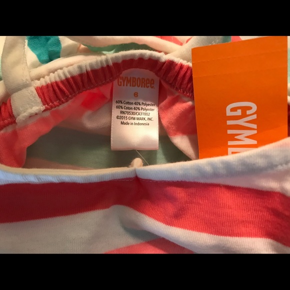 NWT GYMBOREE Girls Striped Summer Tank Top - Picture 5 of 5